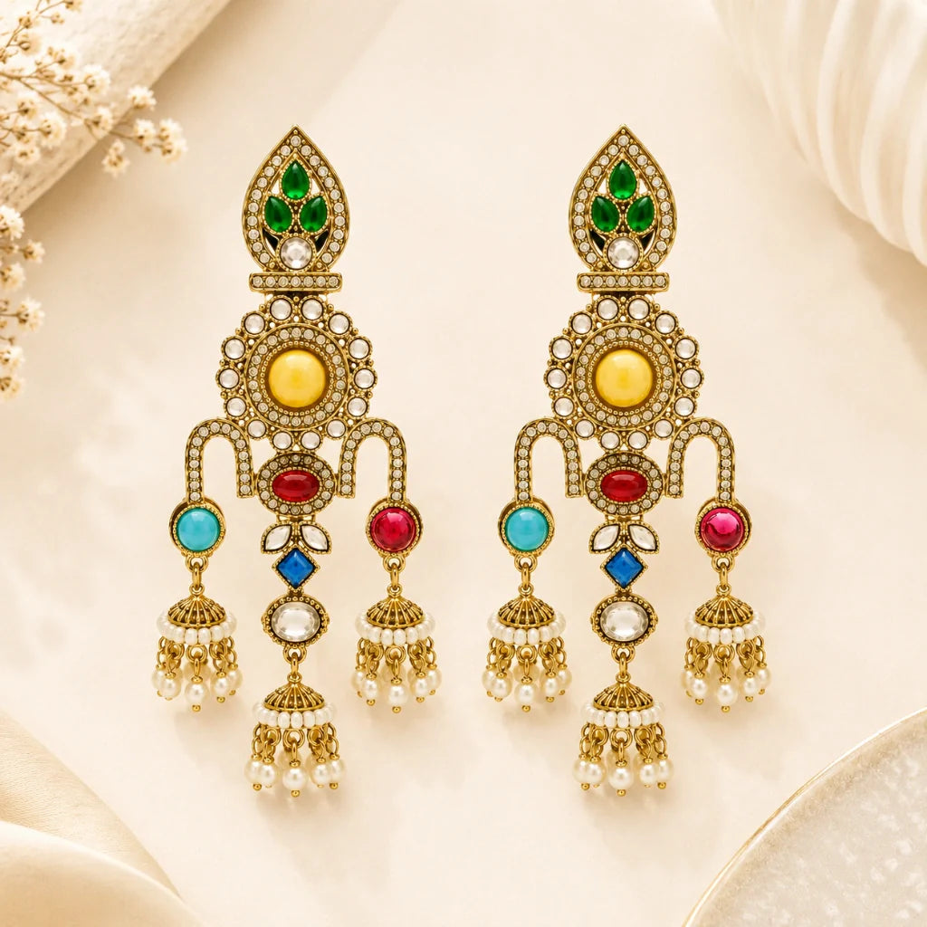 pearl jewellery earrings