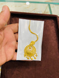 Wedding Maang Tikka – Premium 1 Gram Gold MT08