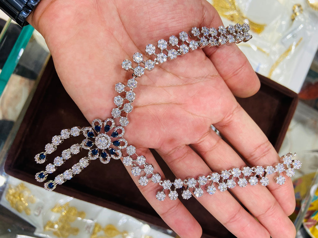 Luxury American Diamond Necklace for Women- NS19