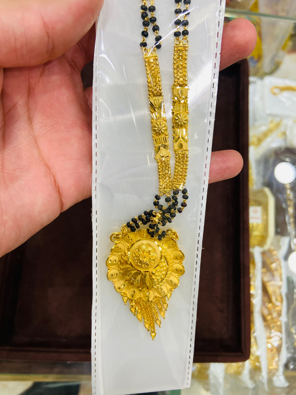 Long Designer Mangalsutra Necklace- MS08