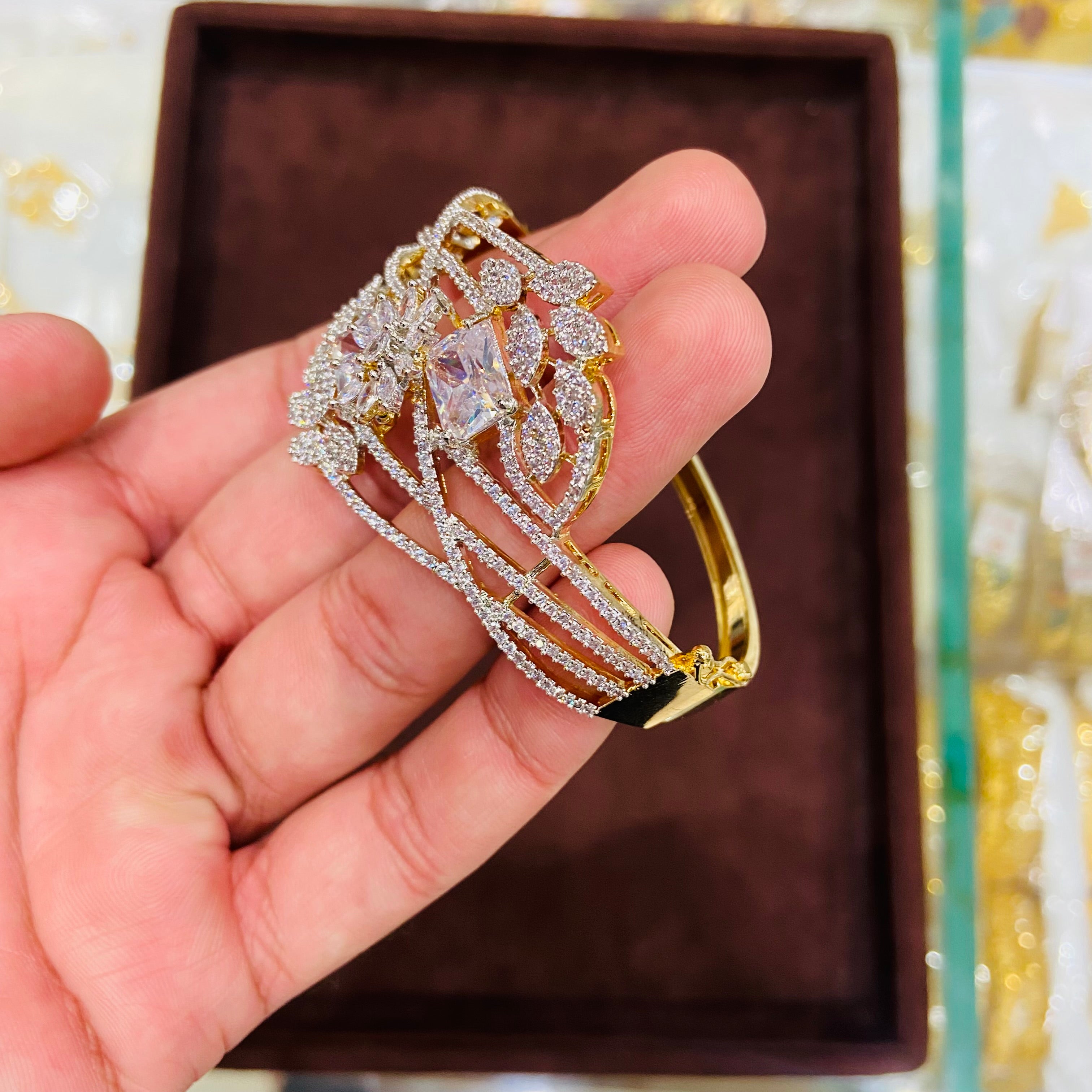 High Shine American Diamond Bracelet- BR12