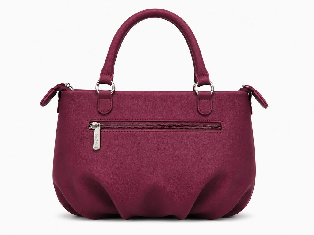 Soft Gathered Handbag for Women - Color Options Available