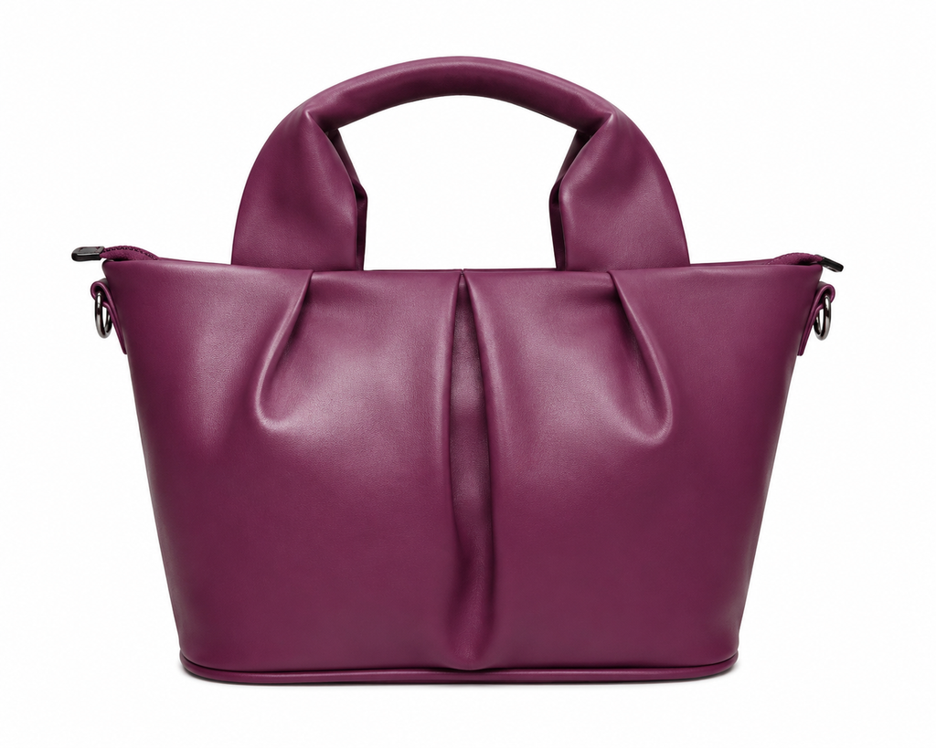 Soft Purple Shoulder Tote Bag for Women