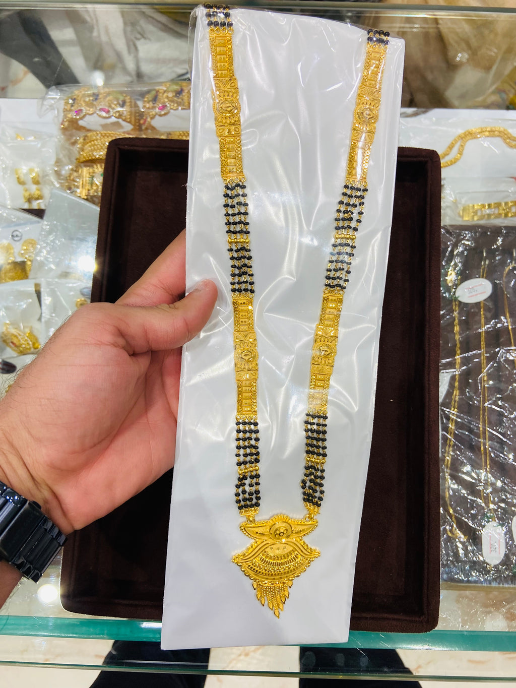 Ethnic Gold Plated Mangalsutra- MS13