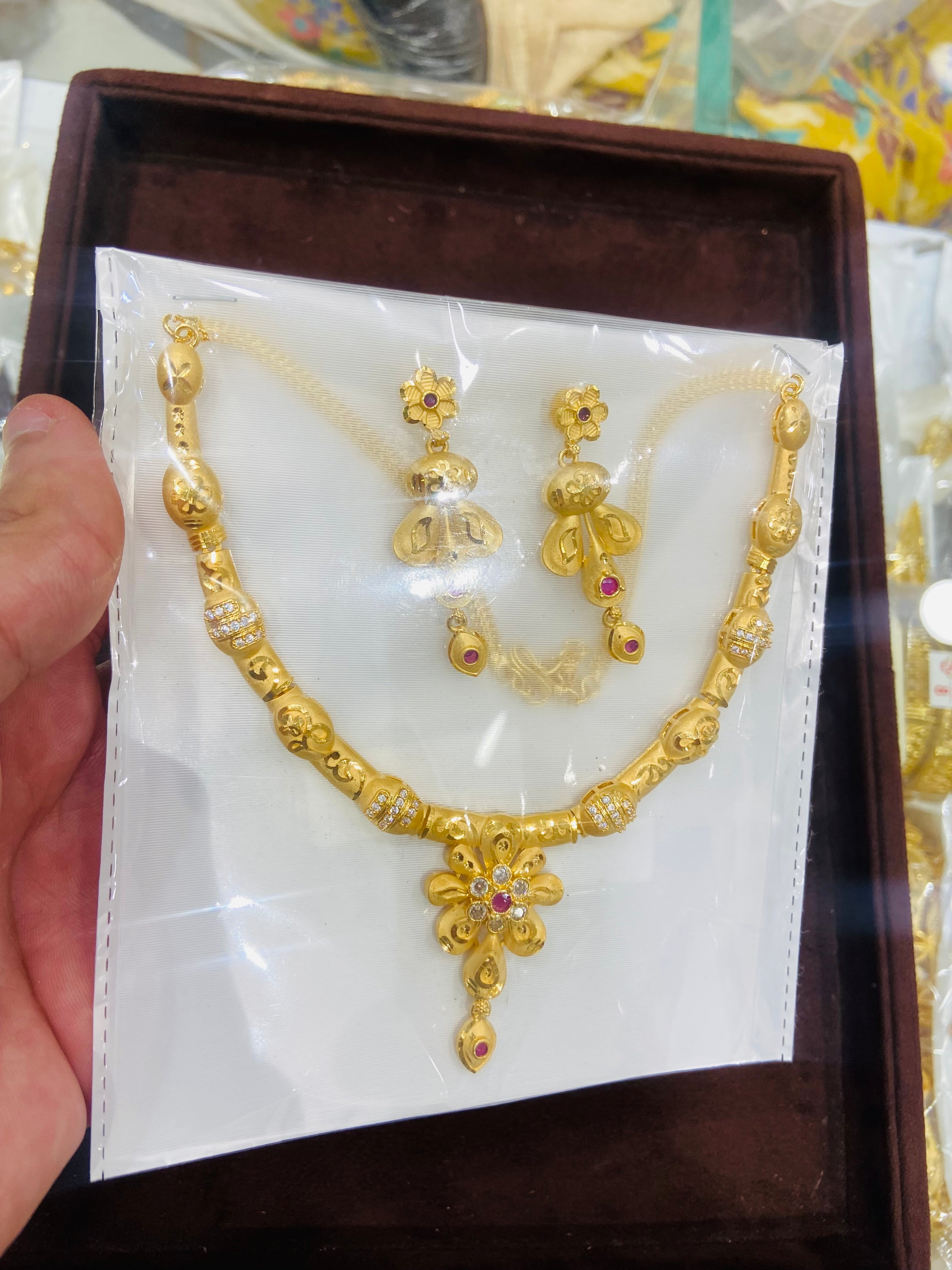 Premium Bridal Gold Necklace– NS28