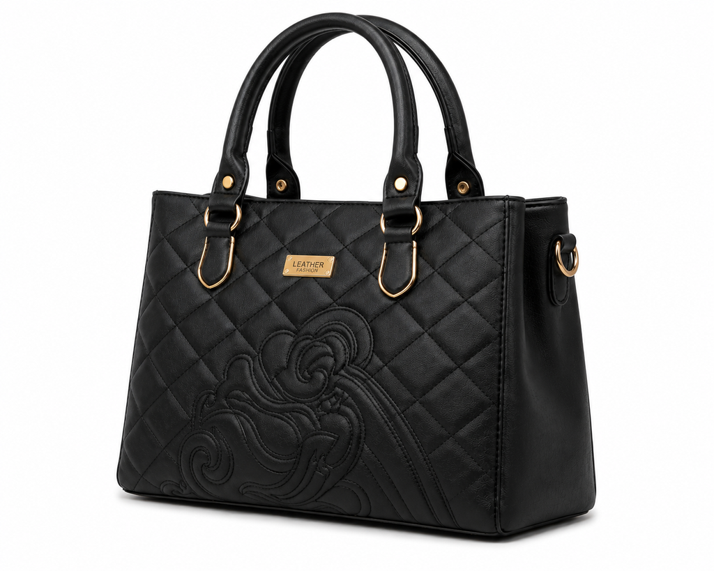 Quilted Tote Bag for Women | Premium Ladies Handbag