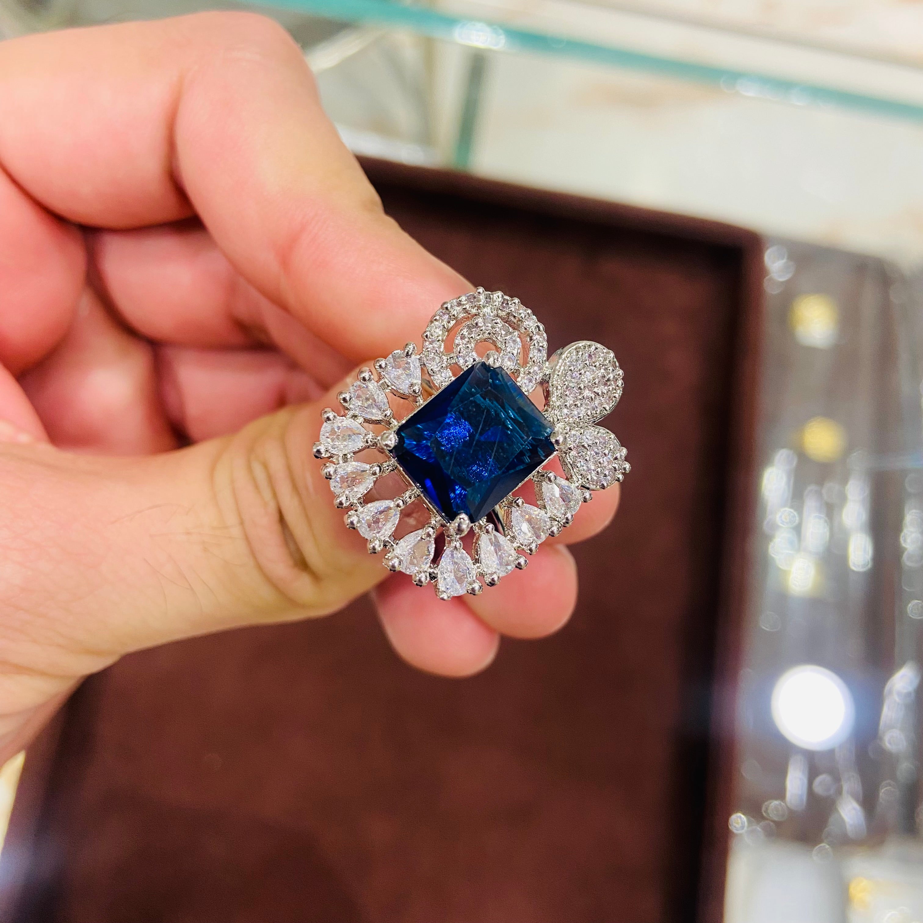 Luxury American Diamond Ring for Women - ADR25