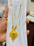 Elegant 1 Gram Gold Round Pendant for Women PS20