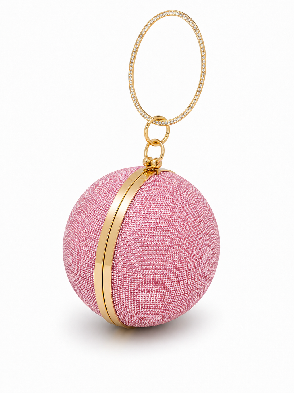 Luxury Crystal Ball Evening Clutch Bag at Sawariya Jewellery - PW01
