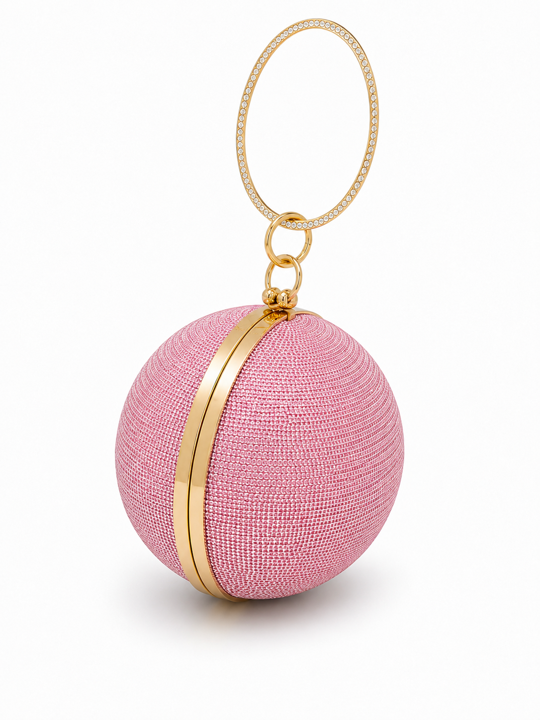 Luxury Crystal Ball Evening Clutch Bag at Sawariya Jewellery - PW01