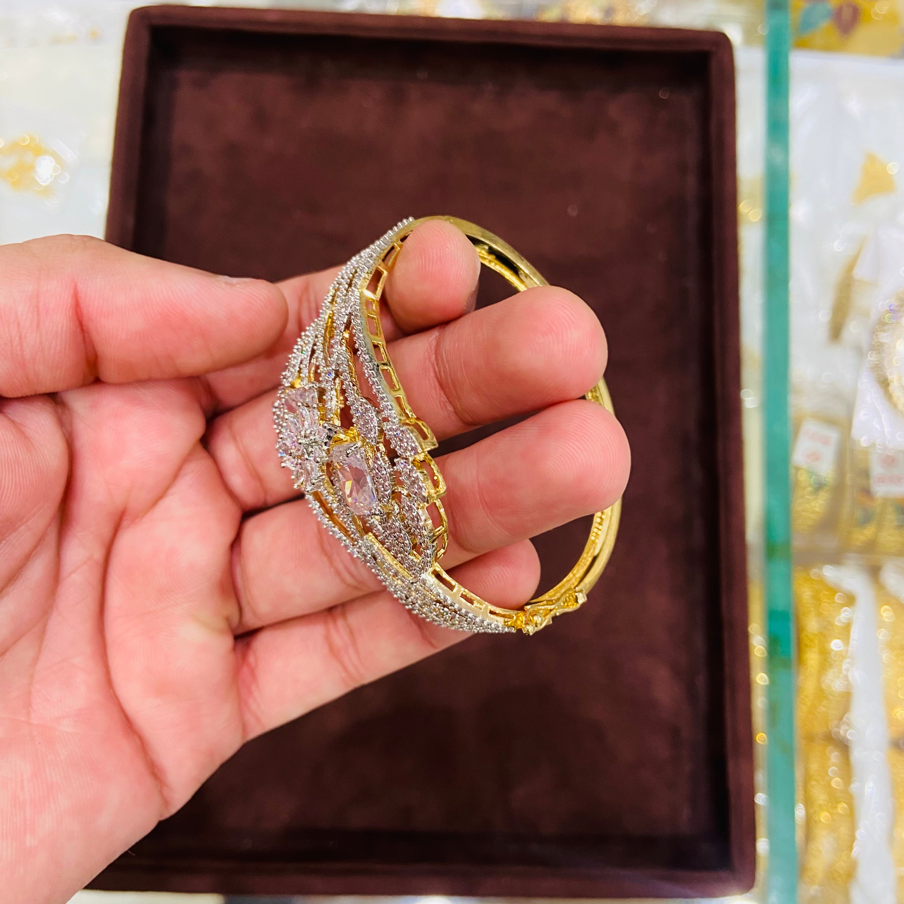High Shine American Diamond Bracelet- BR12