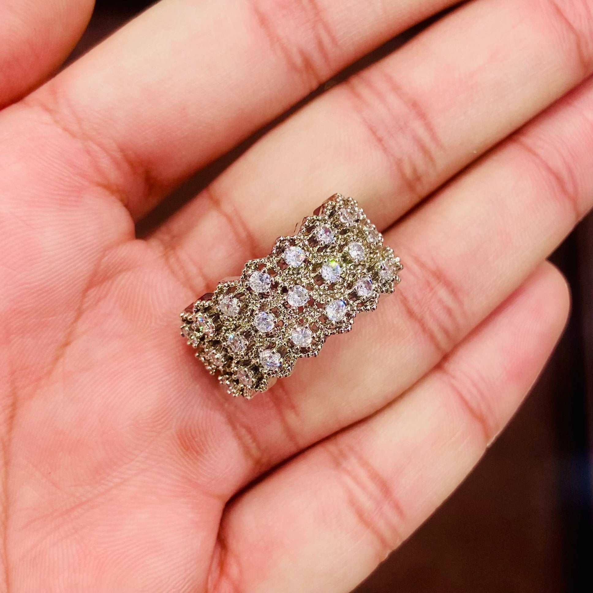 Stylish AD Ring for Girls - ADR33