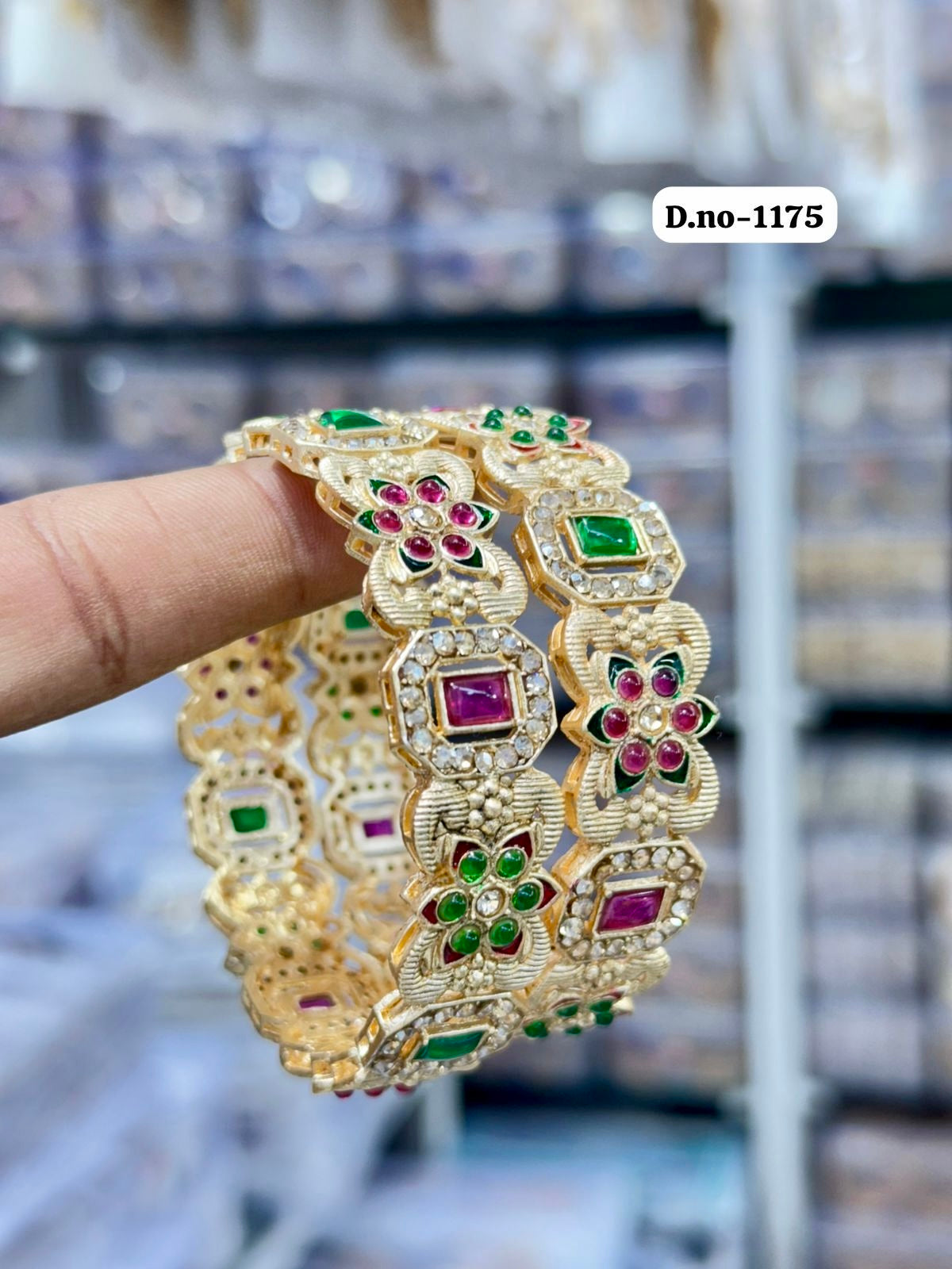 Premium Wedding Rajwadi Bangles RB11