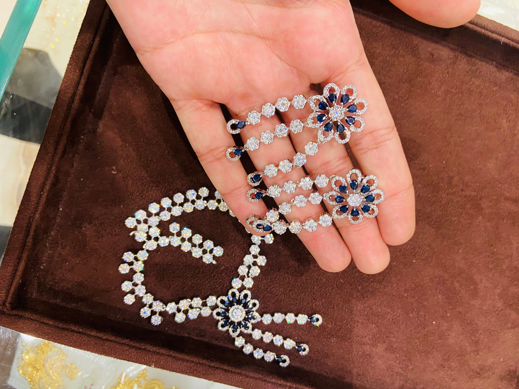 Luxury American Diamond Necklace for Women- NS19