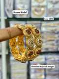 Traditional Kundan Rajwadi Bangle Set RB27