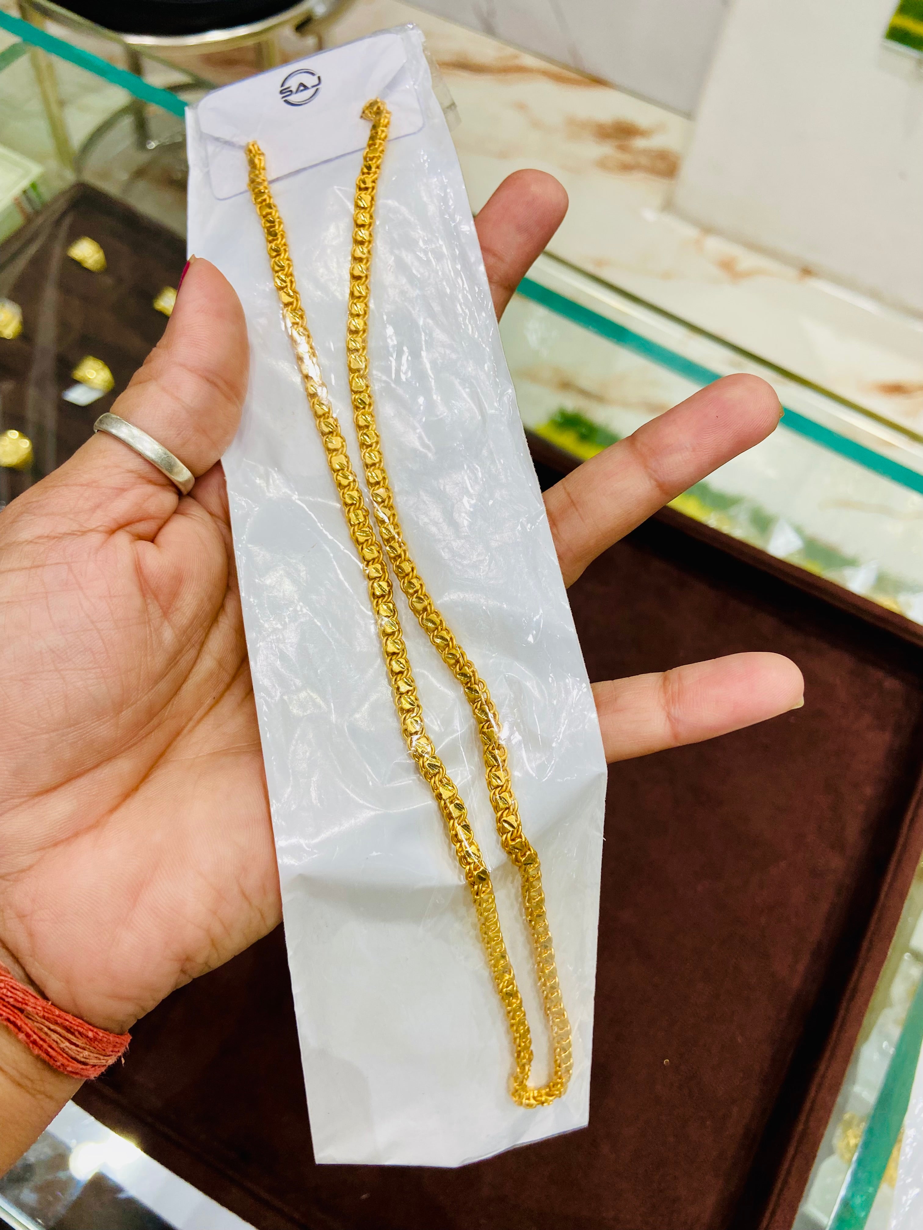 Men’s Classic Gold Plated Chain- CH11