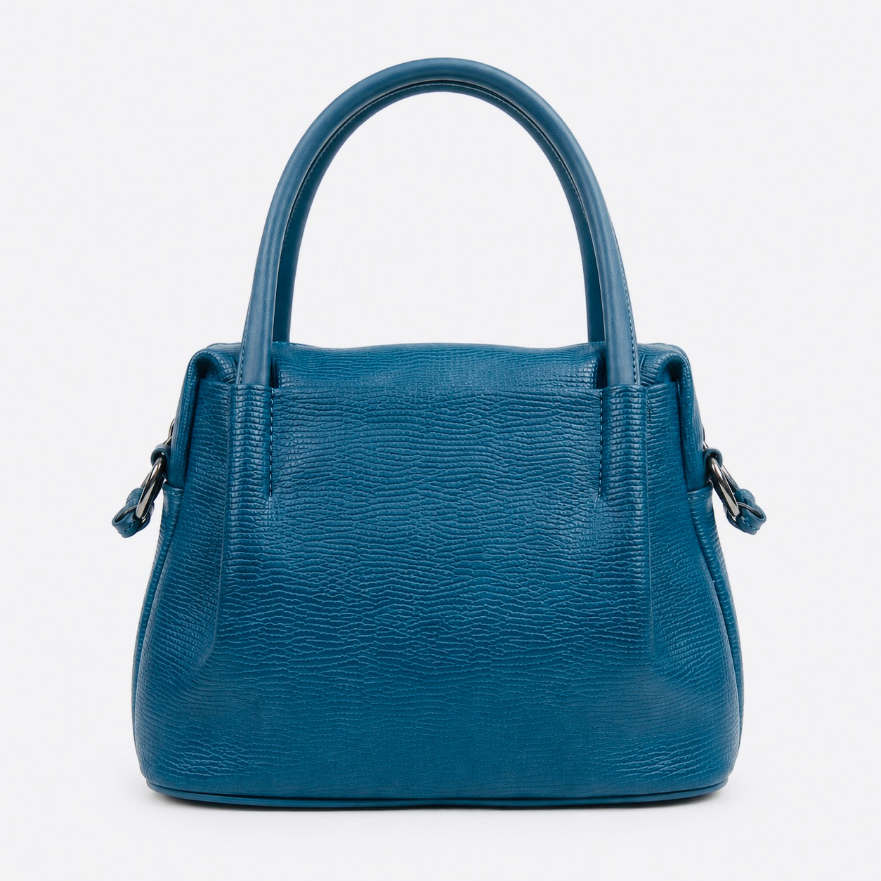 Leather Textured Mini Handbag in Multicolor