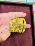 Premium 1 Gram Gold Plated Classic Bangles RB31