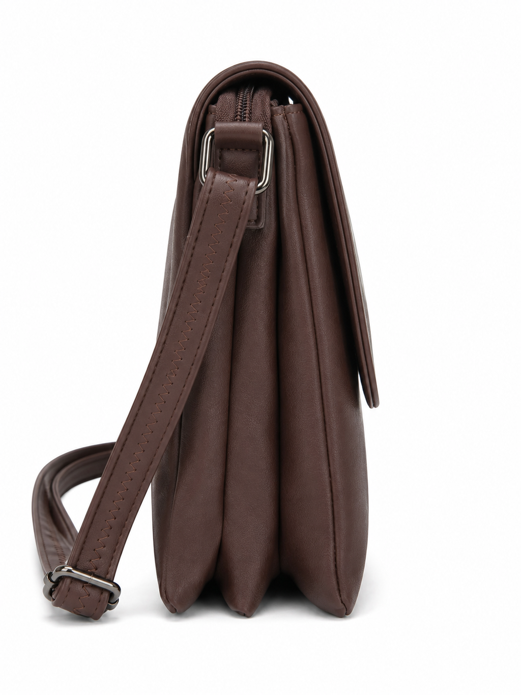 Classic Women’s Crossbody Sling Bag with Three Space