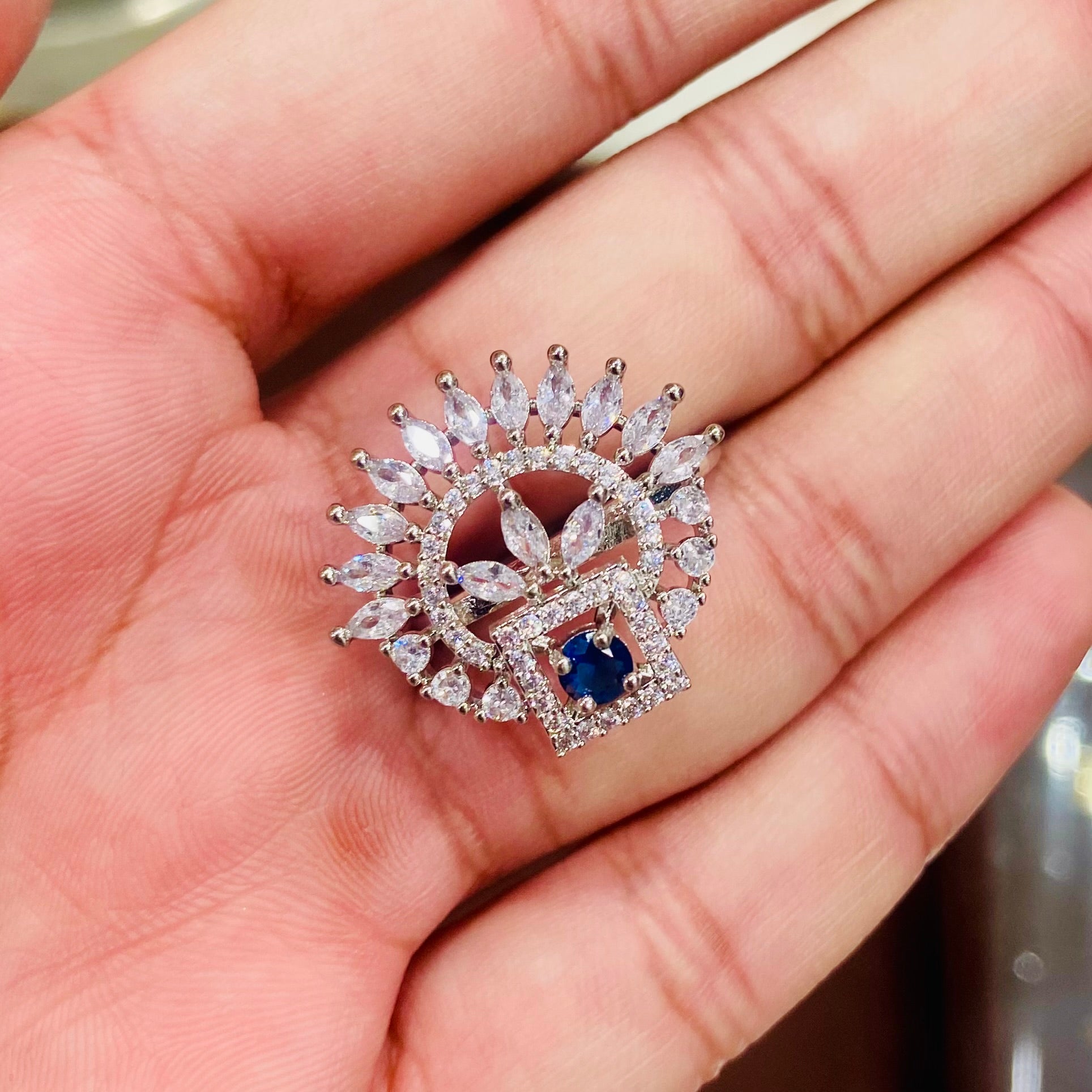 Sparkling American Diamond Ring - ADR36