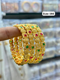 Gold Plated Rajwadi Bangle Set RB17