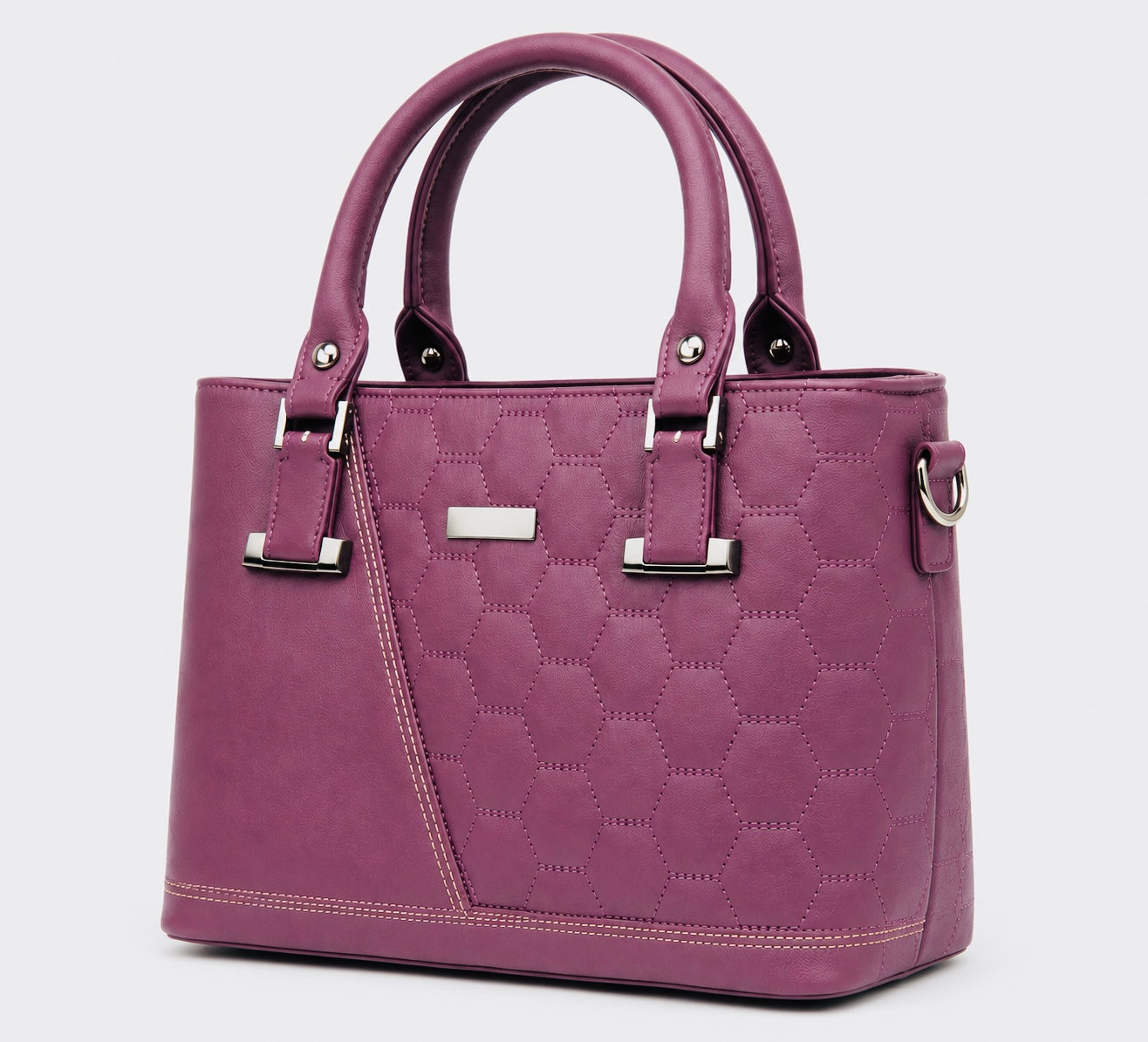 Hexa Quilt Structured Hand Bag in Jaunpur for Women