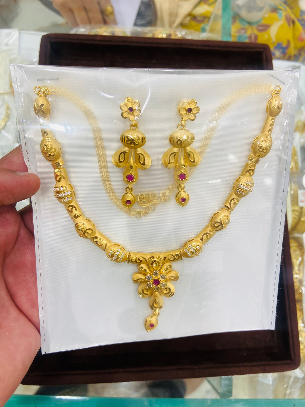 Premium Bridal Gold Necklace– NS28