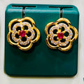 Premium Artificial Gold Earrings Tops- ER37