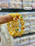 Kundan Style Rajwadi Bangles RB07
