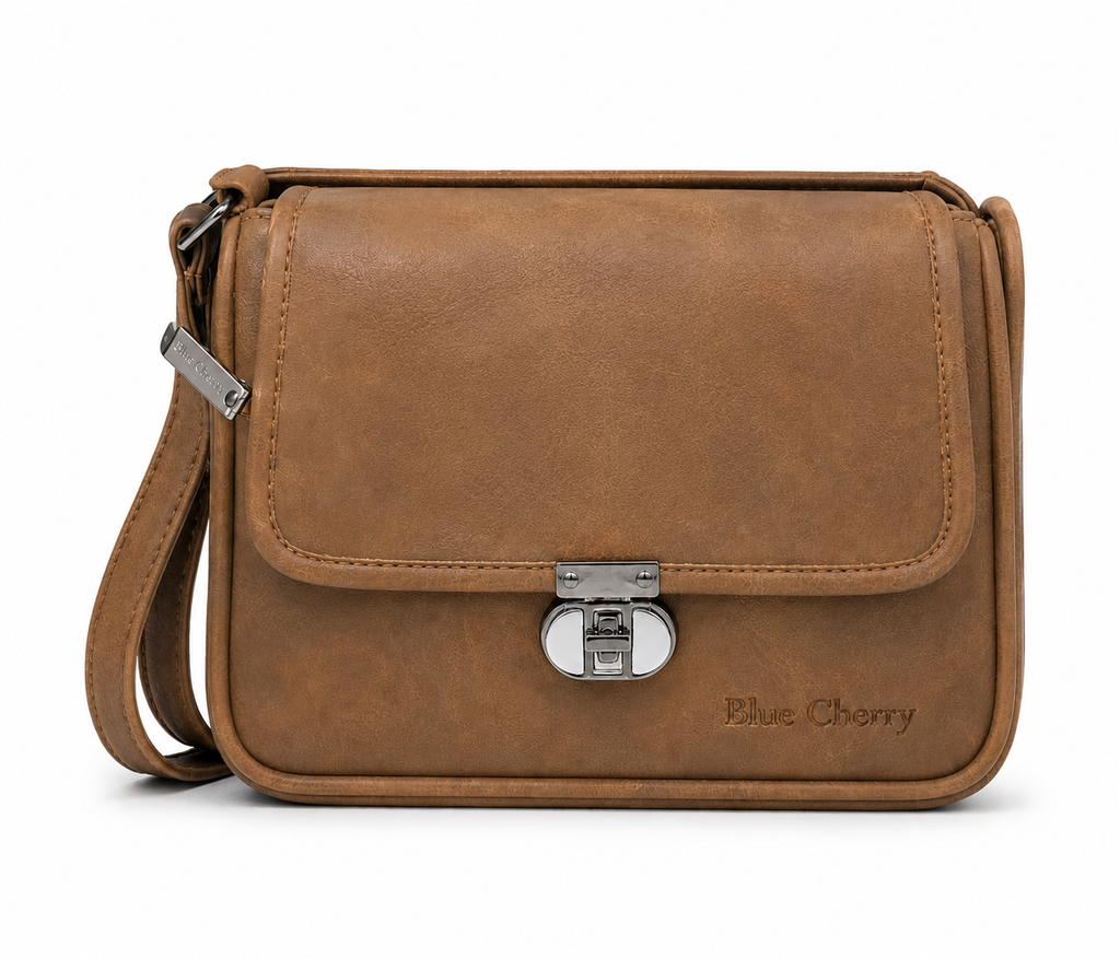 Classic Lock Flap Sling Bag for Women