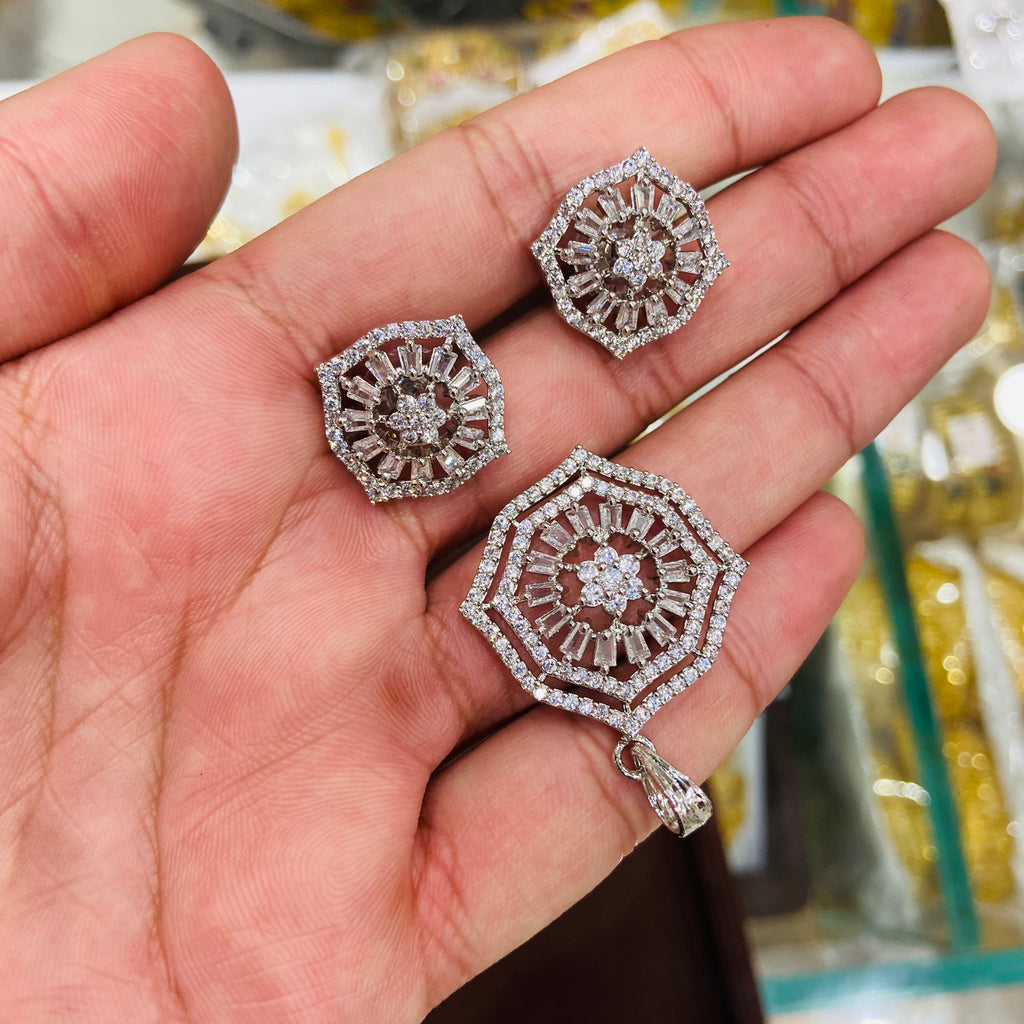 Stylish AD Pendant Set - PS07