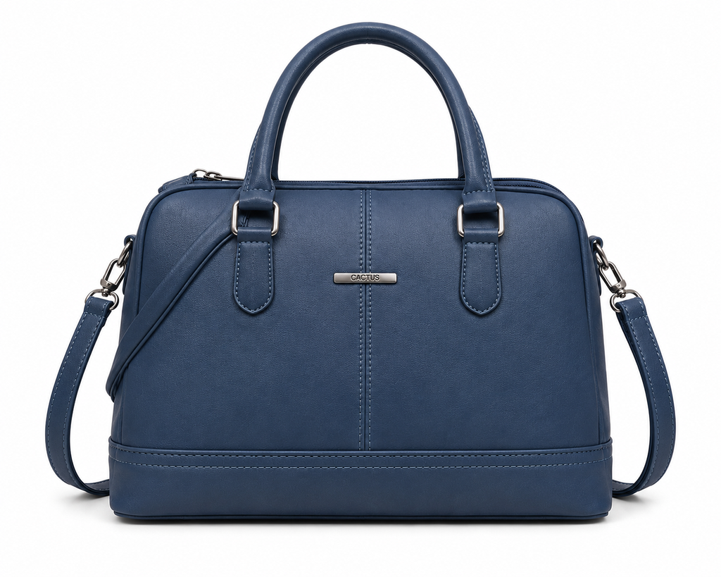 Blue Boston Style Sling Handbag for Women