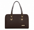Classic Structured Office Tote Bag Multicolor