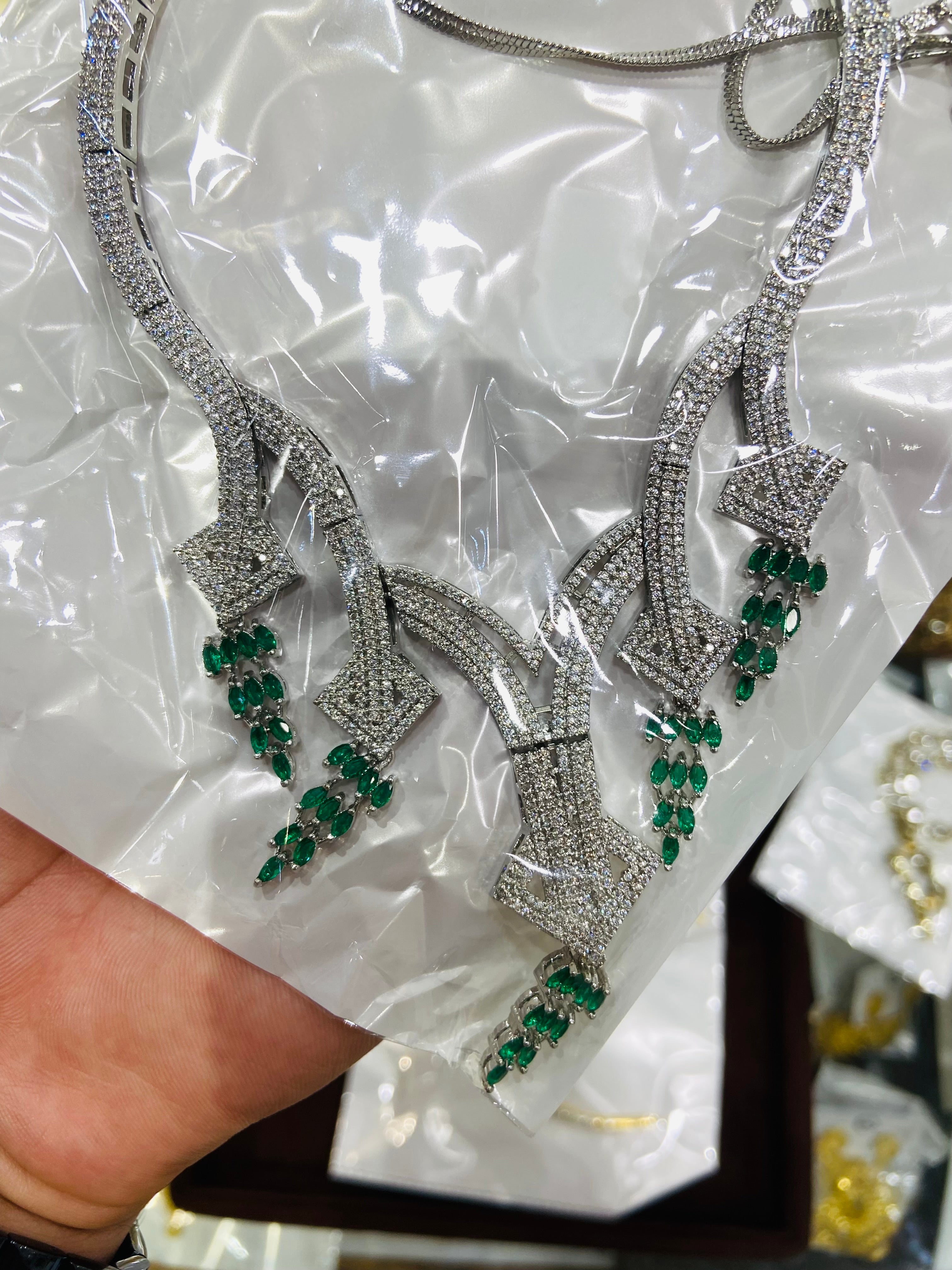 Royal AD Necklace for Wedding & Reception- NS25