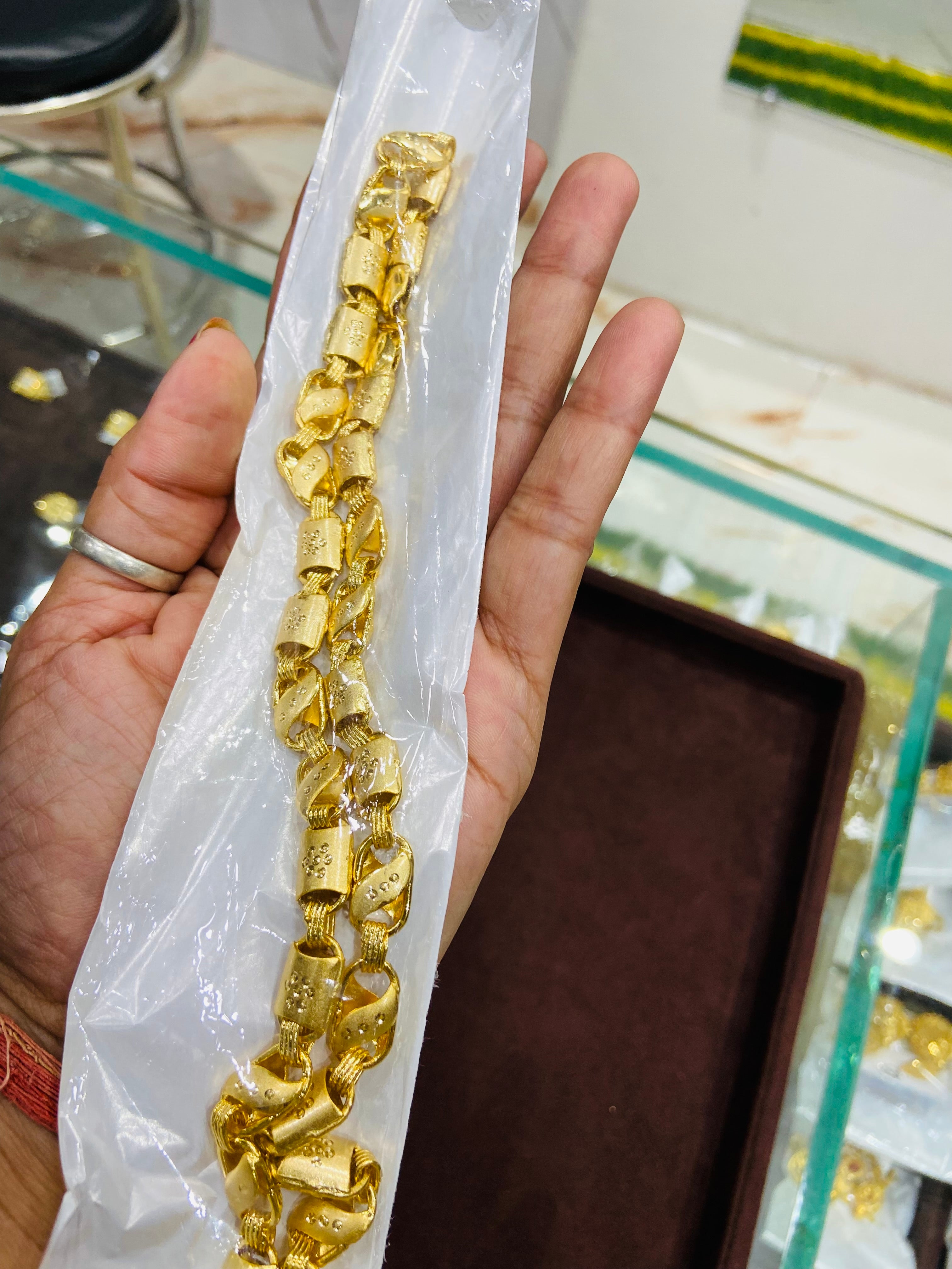 Heavy Look One Gram Gold Chain for Men- CH12