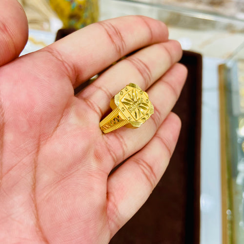 1 gm gold men’s Ring Design MR12
