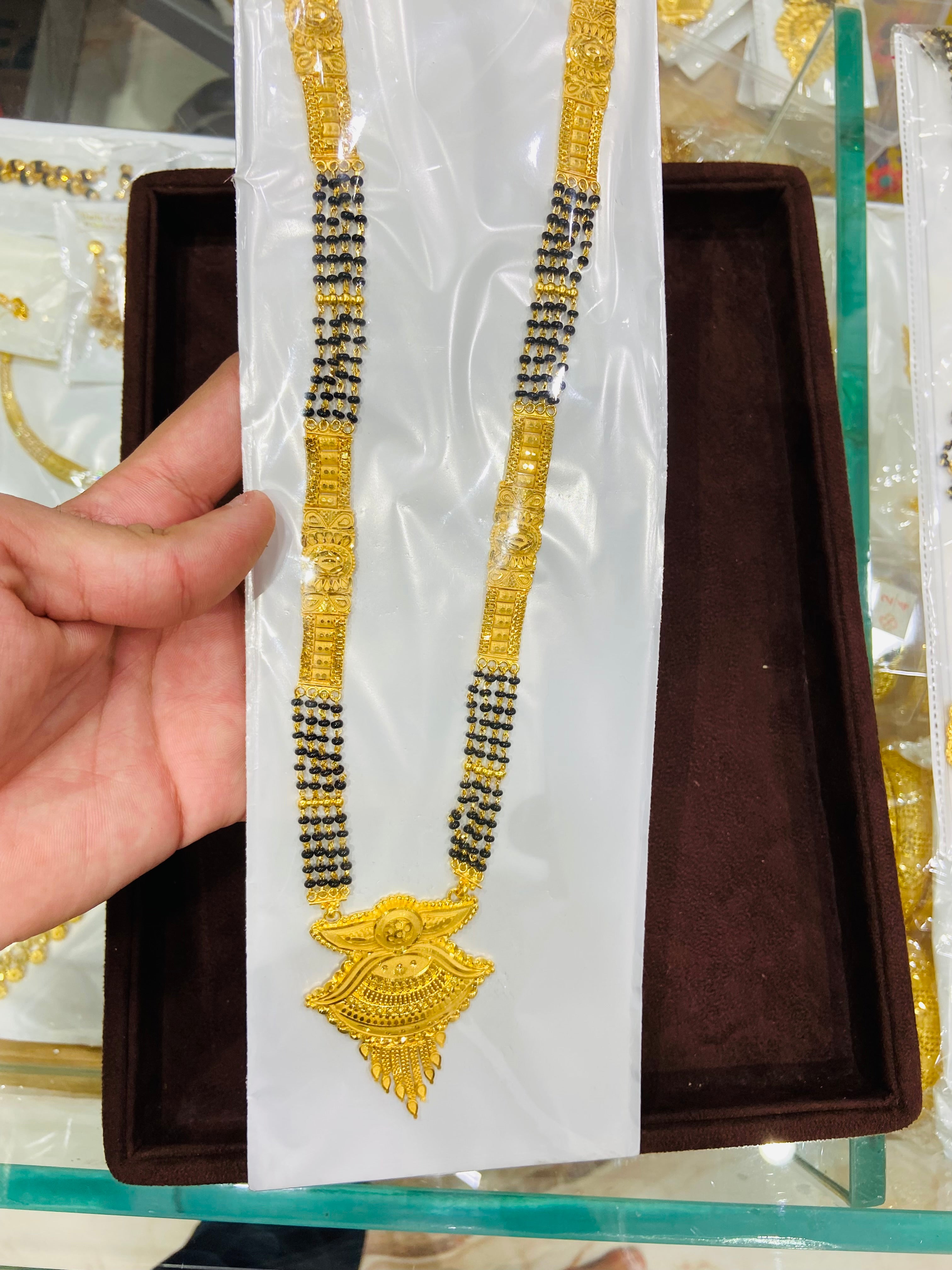 Ethnic Gold Plated Mangalsutra- MS13