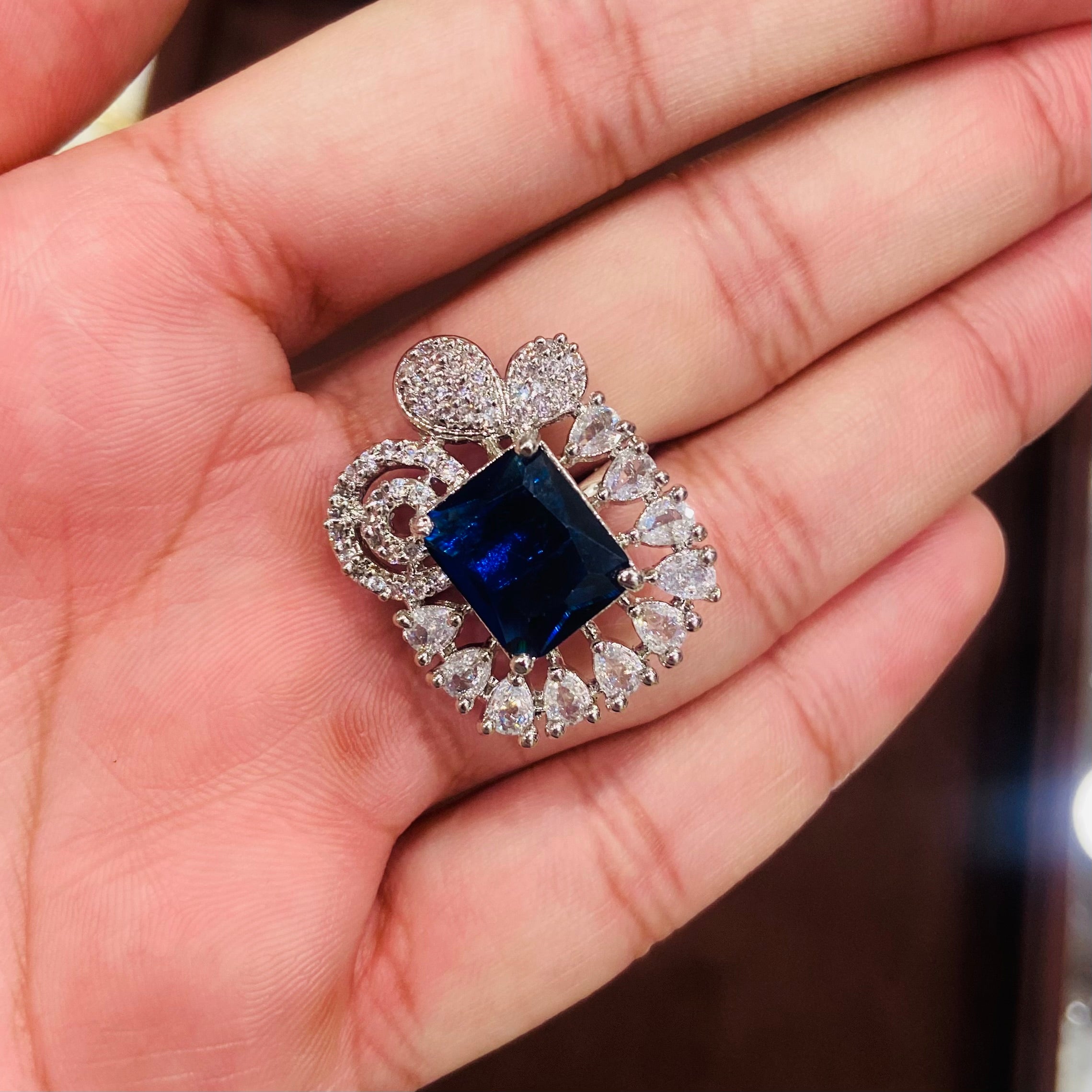 Luxury American Diamond Ring for Women - ADR25