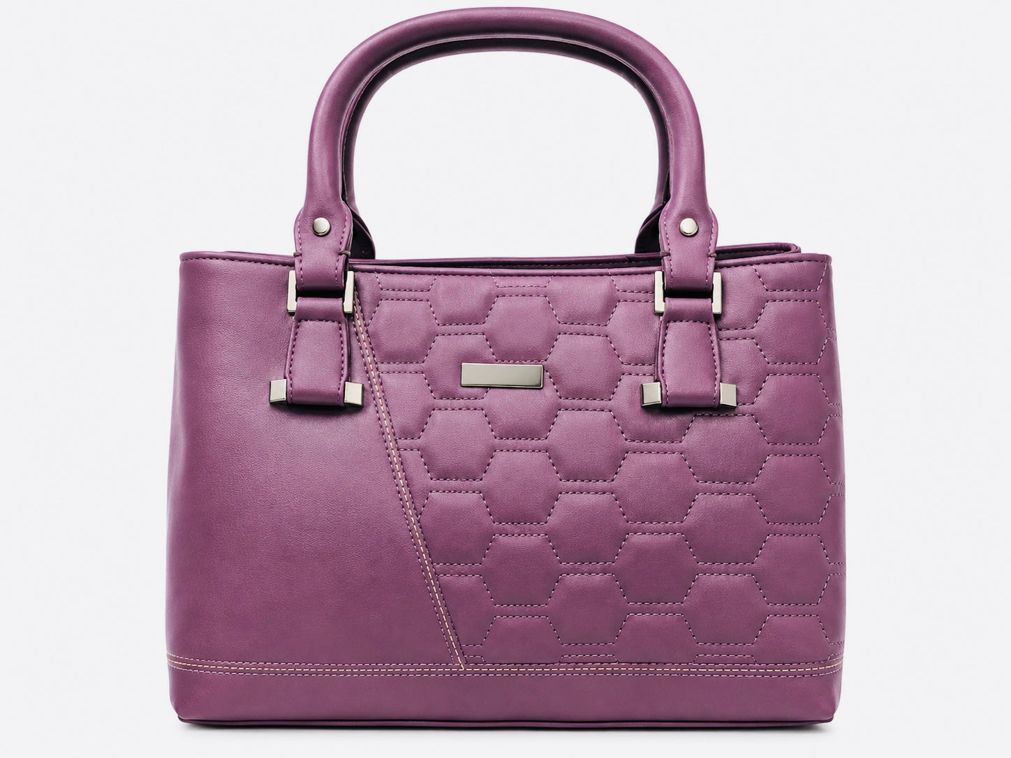 Hexa Quilt Structured Hand Bag in Jaunpur for Women
