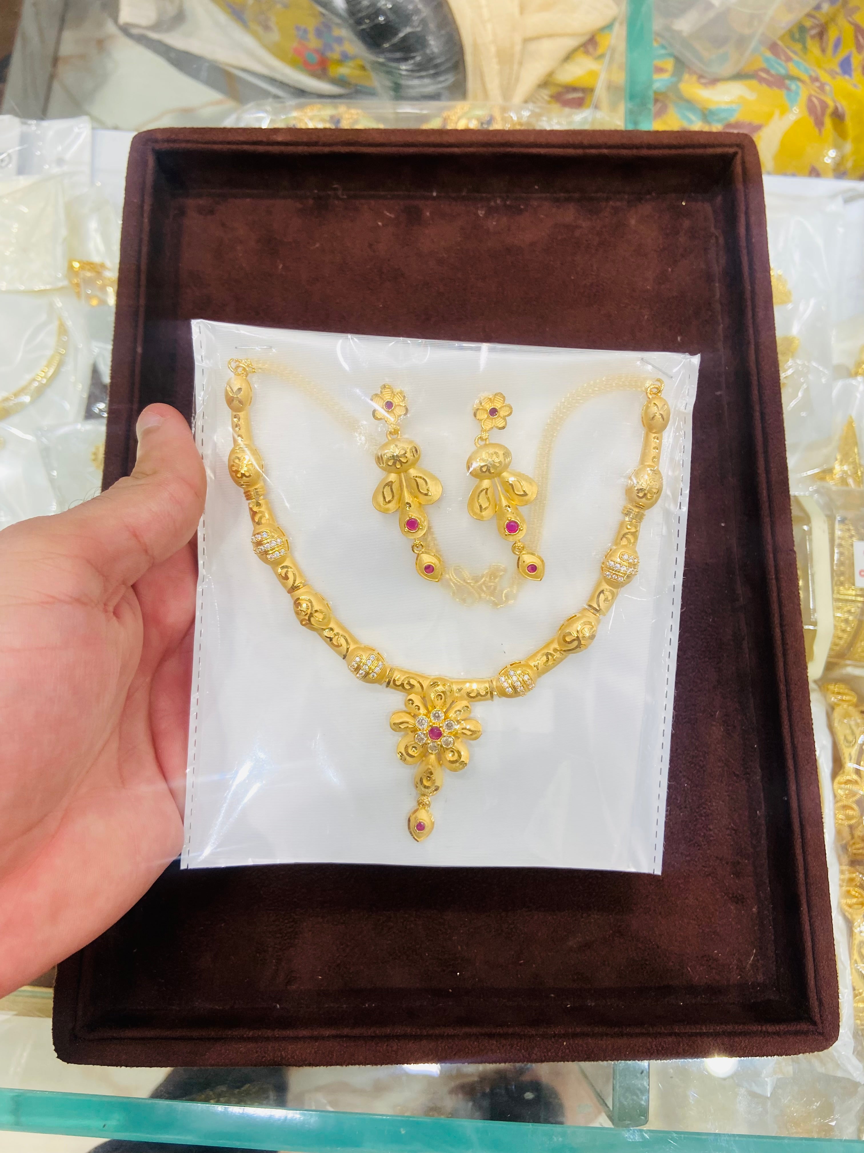 Premium Bridal Gold Necklace– NS28