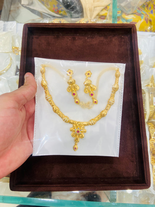 Premium Bridal Gold Necklace– NS28