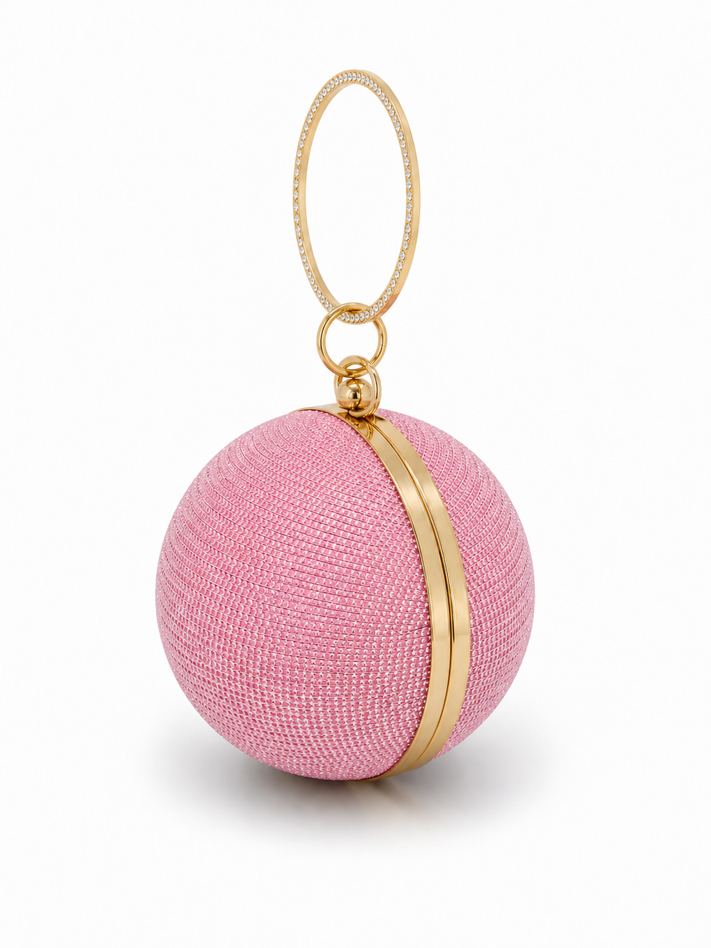 Luxury Crystal Ball Evening Clutch Bag at Sawariya Jewellery - PW01