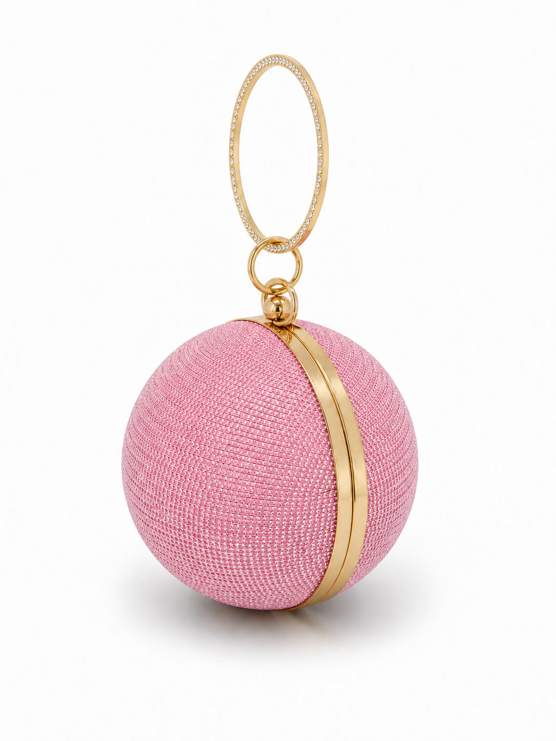 Luxury Crystal Ball Evening Clutch Bag at Sawariya Jewellery - PW01