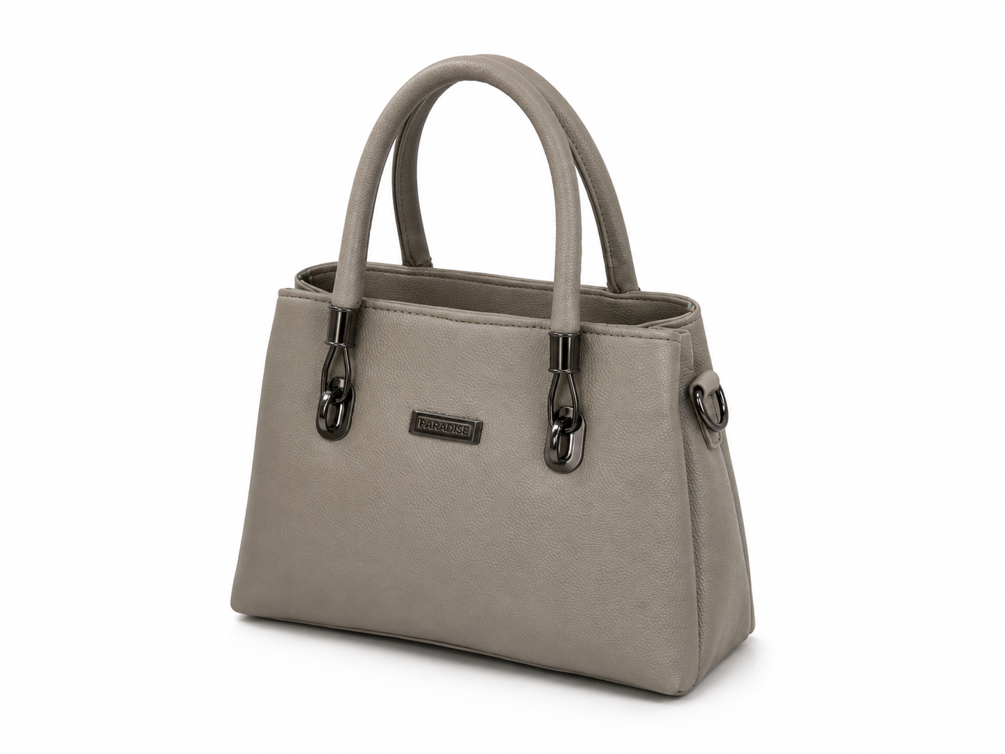 Taupe Structured Women’s Handbag in Brown Shades