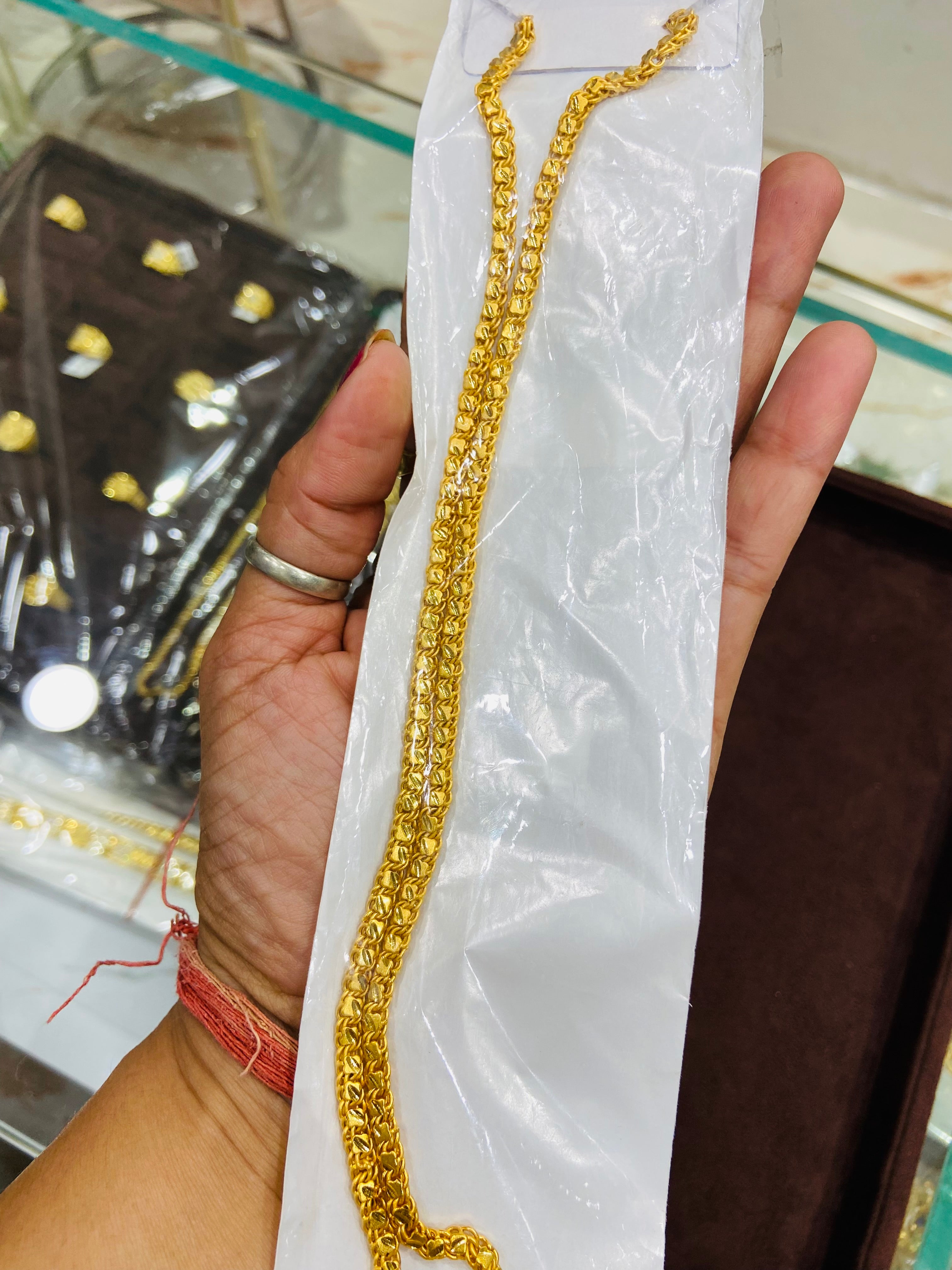 Men’s Classic Gold Plated Chain- CH11
