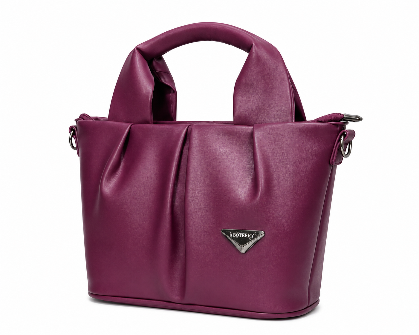 Soft Purple Shoulder Tote Bag for Women