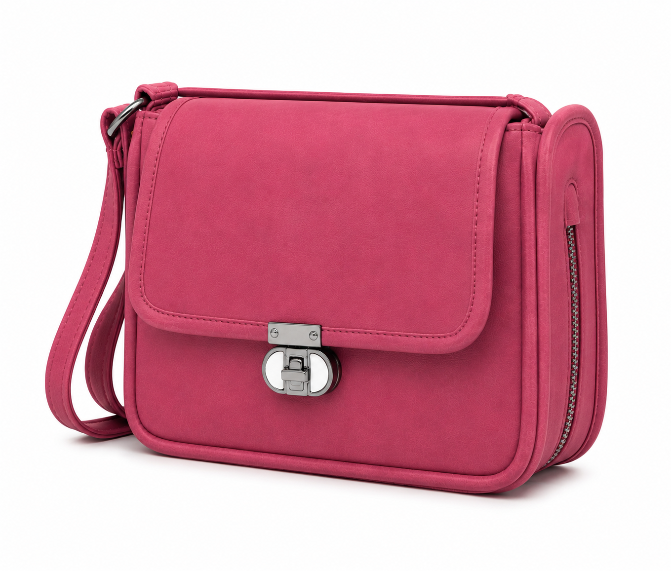 Classic Lock Flap Sling Bag for Women