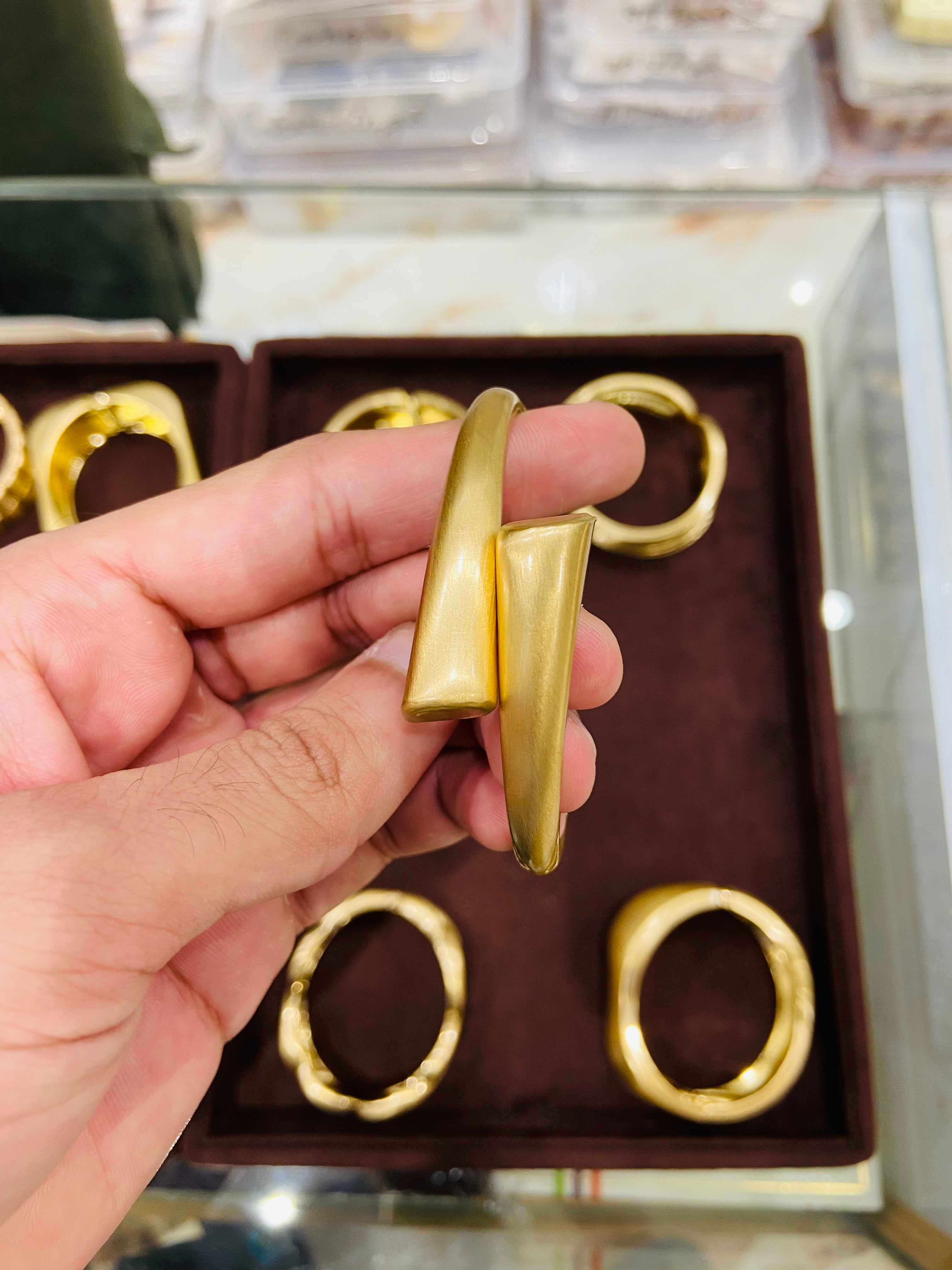 Floral Anti Tarnish Bangle - ATB04