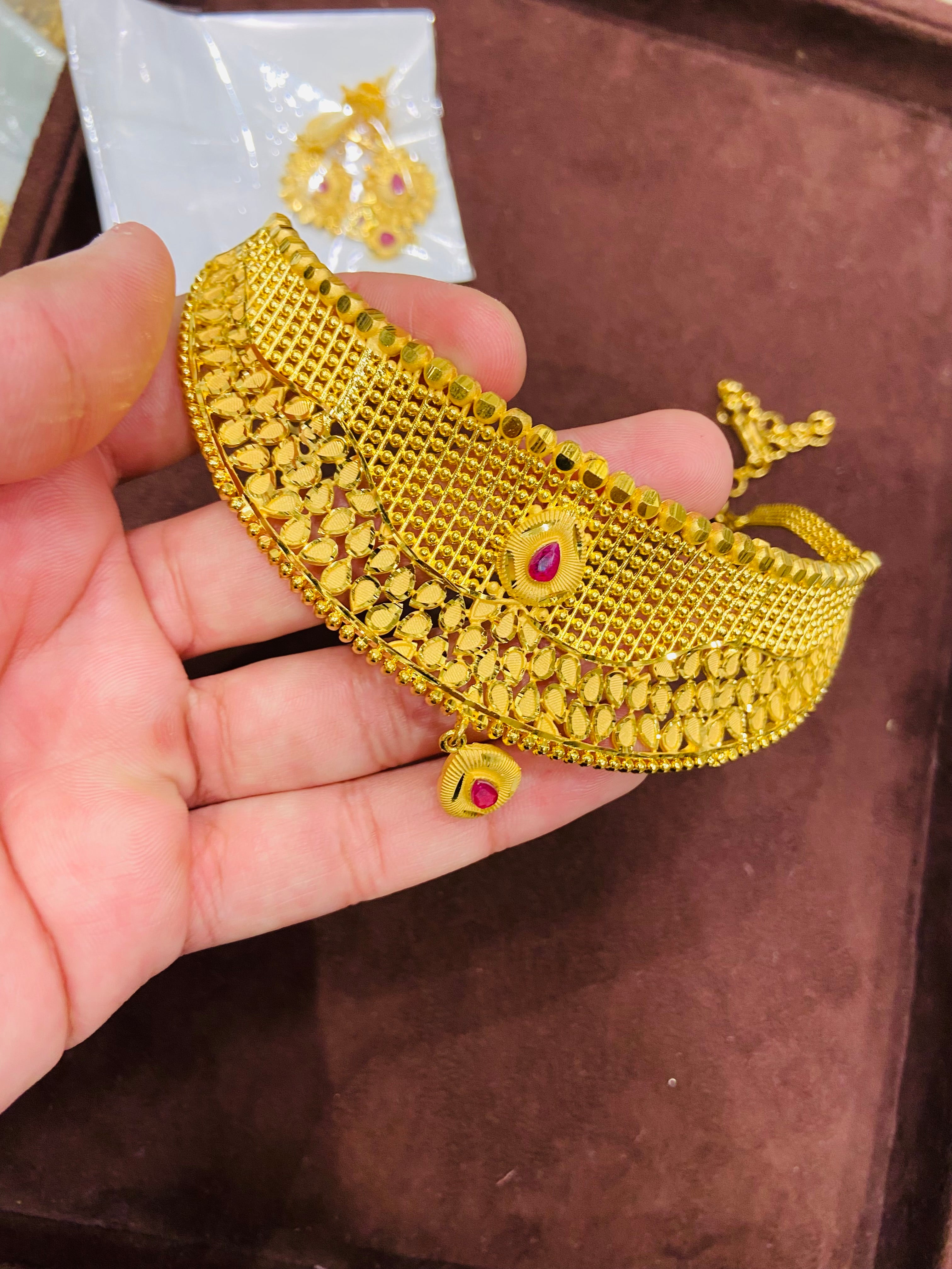 Latest Design 1 Gram Gold Necklace– NS29