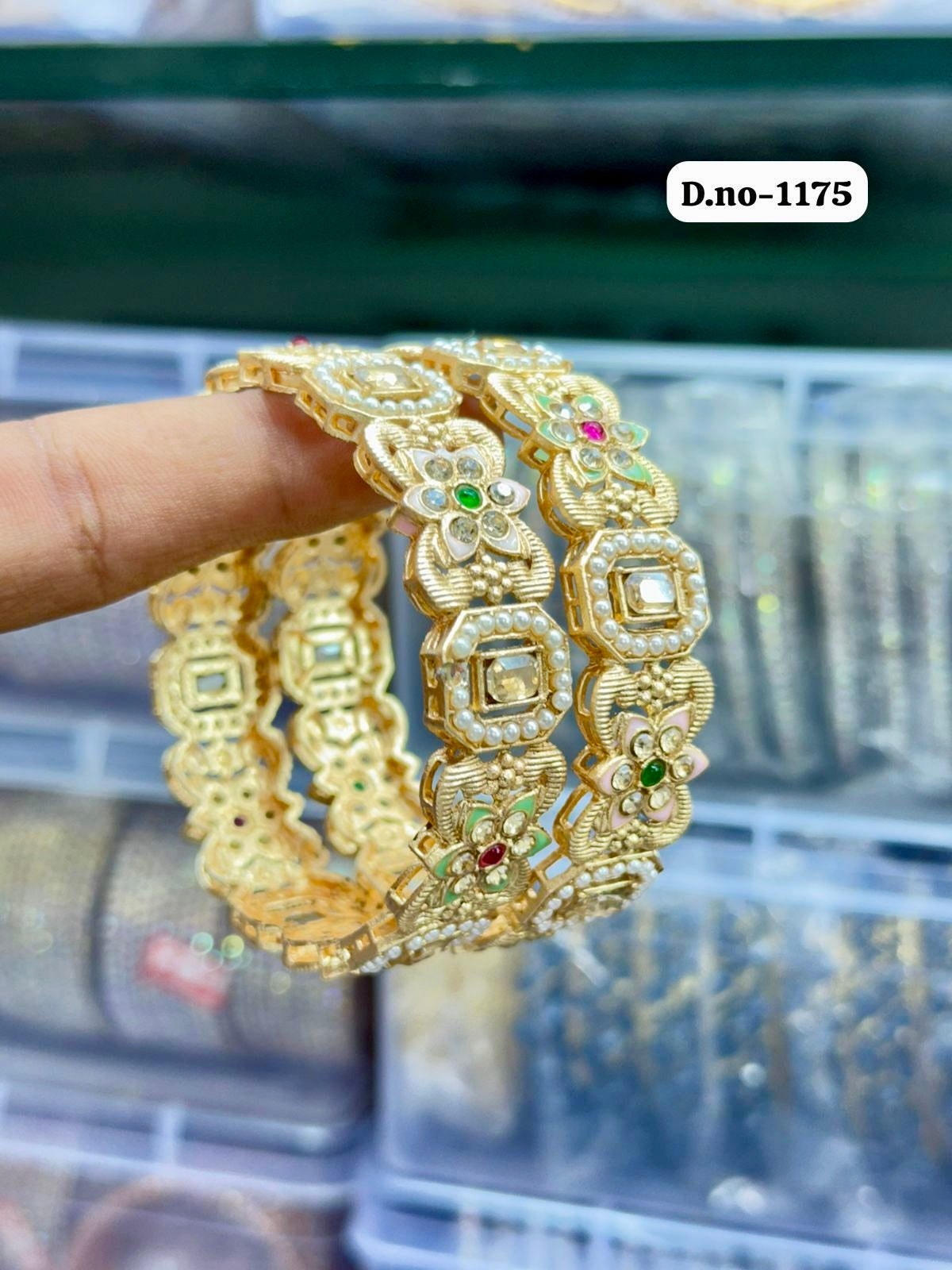 Designer Ethnic Rajwadi Bangles RB12